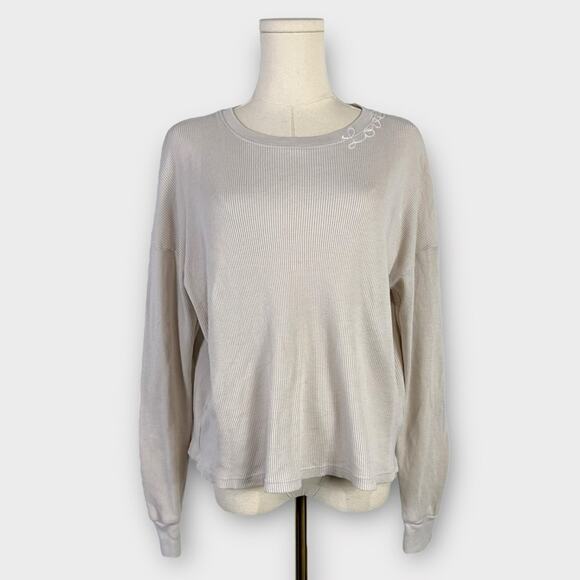 Sundry for Evereve Loved Thermal Long Sleeve Top Size 0 - Picture 2 of 7